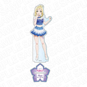 『ラブライブ!サンシャイン!!』デカアクリルスタンド　小原鞠莉　smile smile ship Start! ver