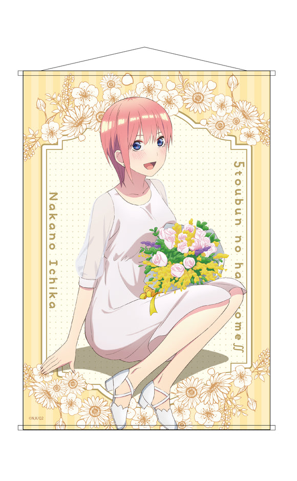 『五等分の花嫁∬』B2タペストリー　一花　フラワー ver.