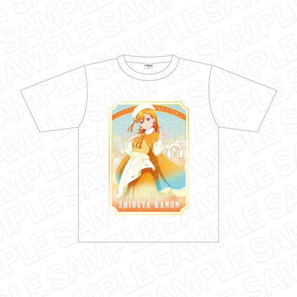 『ラブライブ！スーパースター!!』フルカラーTシャツ　澁谷かのん　Starlight Prologue ver