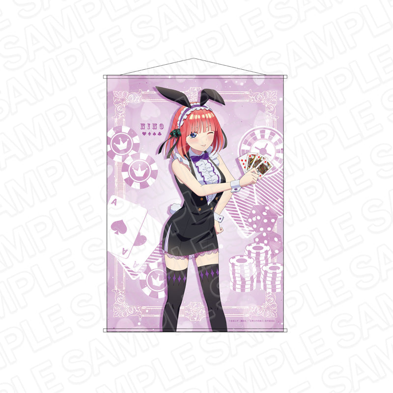 【A賞】五等分の花嫁 カジノ 特大タペストリー 二乃 五等分の花嫁∬』特大タペストリー 中野二乃 カジノ ver