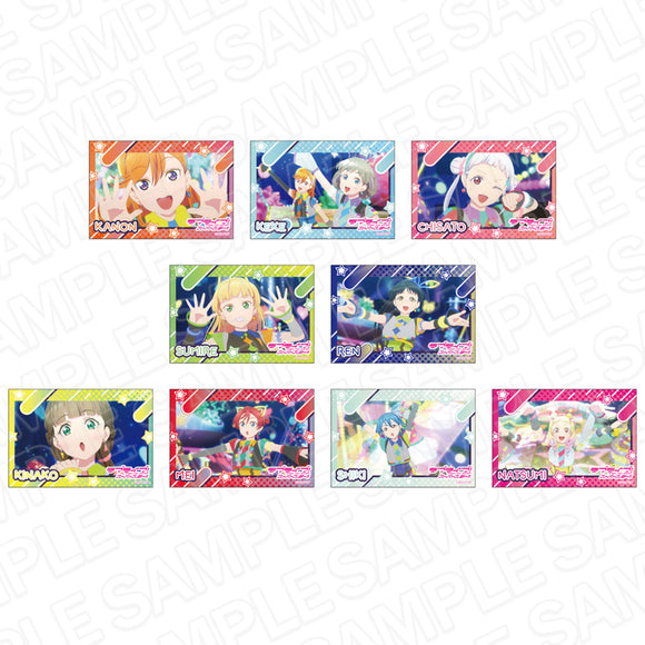 『ラブライブ！スーパースター!!』スクエアカンバッジ　ビタミンSUMMER！ ver　BOX