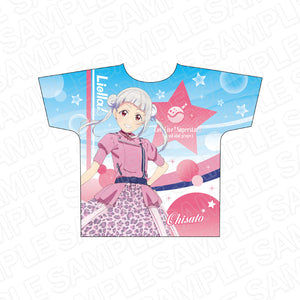 『ラブライブ!スーパースター!!』フルグラフィックTシャツ 嵐千砂都 WE WILL!! ver