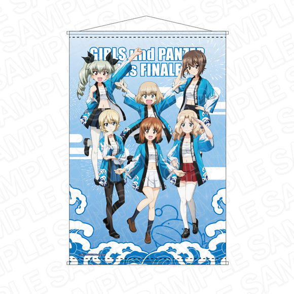 『ガールズ＆パンツァー 最終章』B2タペストリー　お祭り ver.