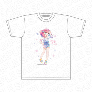 『魔法のプリンセス ミンキーモモ』Tシャツ PALE TONE series