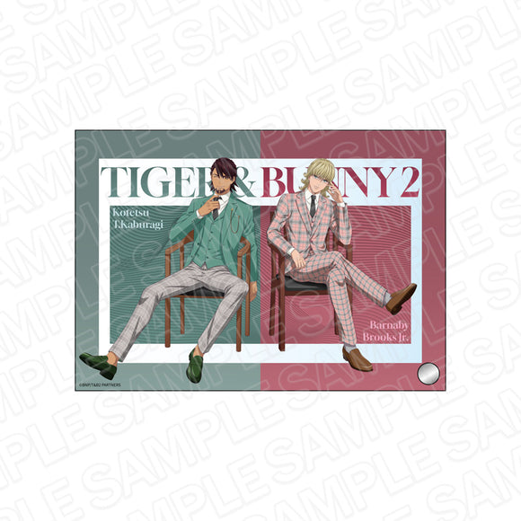 『TIGER & BUNNY2』ミニアクリルアート　虎徹&バーナビー　in plaid suit ver.