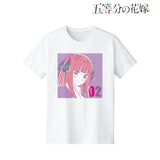 『五等分の花嫁』二乃 lette-graph Tシャツ(メンズ/レディース)