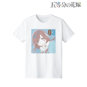 『五等分の花嫁』三玖 lette-graph Tシャツ(メンズ/レディース)