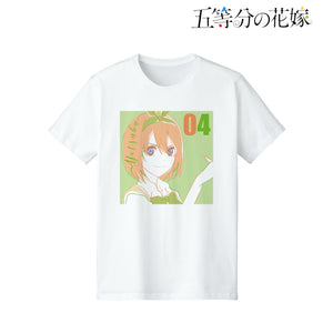 『五等分の花嫁』四葉 lette-graph Tシャツ(メンズ/レディース)