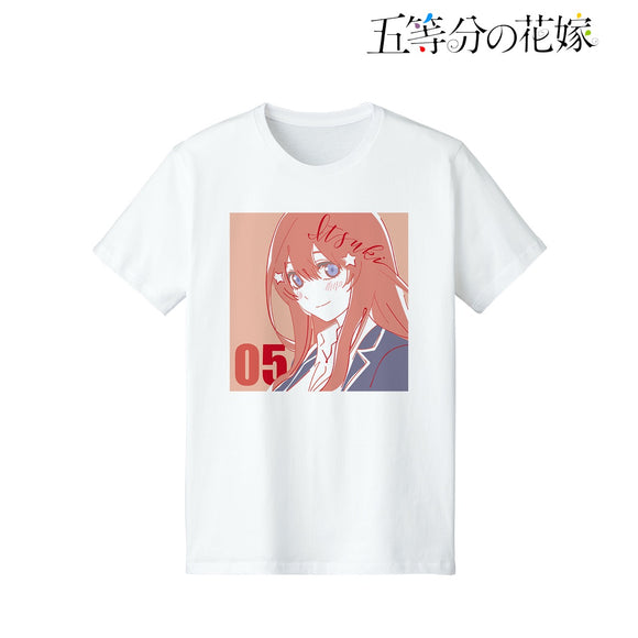 『五等分の花嫁』五月 lette-graph Tシャツ(メンズ/レディース)