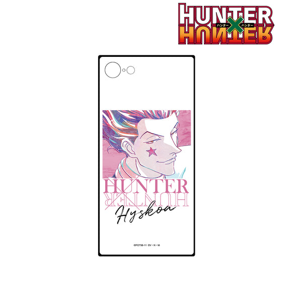 『HUNTER×HUNTER』ヒソカ Ani-Art スクエア強化ガラスiPhoneケース