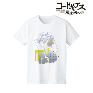 『コードギアス 反逆のルルーシュ』ルルーシュ lette-graph Tシャツ(メンズ/レディース)