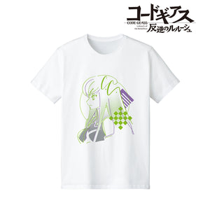 『コードギアス 反逆のルルーシュ』C.C. lette-graph Tシャツ(メンズ/レディース)