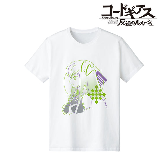 『コードギアス 反逆のルルーシュ』C.C. lette-graph Tシャツ(メンズ/レディース)