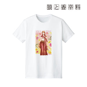 『狼と香辛料』文倉十先生 描き下ろしイラスト ホロ インド民族衣装ver. Tシャツ (メンズ/レディース)