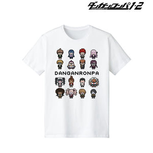 『ダンガンロンパ１・２ Reload』ドット絵モチーフTシャツ ver.A (メンズ/レディース)