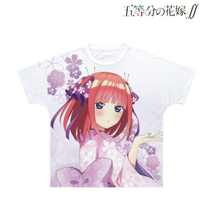 『五等分の花嫁∬』描き下ろしイラスト ⼆乃 桜和装ver. フルグラフィックTシャツ