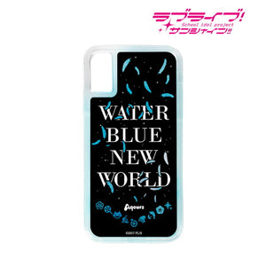 『ラブライブ!サンシャイン!!』WATER BLUE NEW WORLD グリッターiPhoneケース