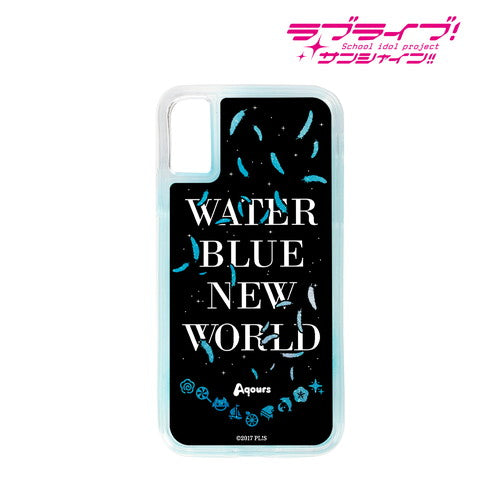 『ラブライブ!サンシャイン!!』WATER BLUE NEW WORLD グリッターiPhoneケース