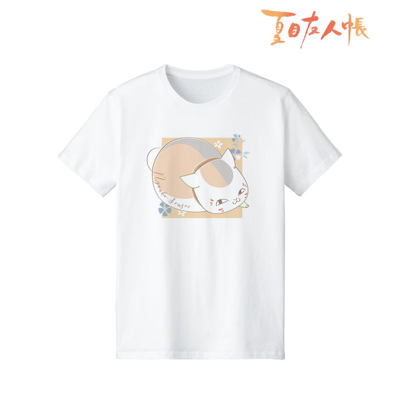 『夏目友人帳』ニャンコ先生 lette-graph Tシャツ 橙(メンズ / レディース)