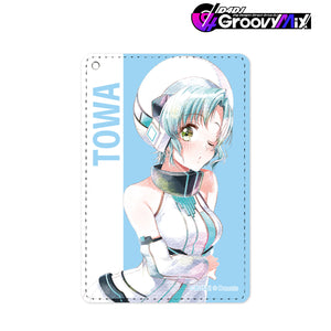 『D4DJ Groovy Mix』花巻乙和 Ani-Art aqua label 1ポケットパスケース