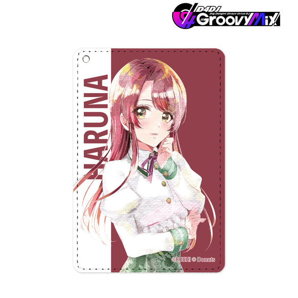 『D4DJ Groovy Mix』春日春奈 Ani-Art aqua label 1ポケットパスケース