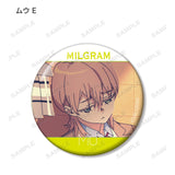 『MILGRAM -ミルグラム-』トレーディング MV 缶バッジ ムウ 『アフターペイン』BOX