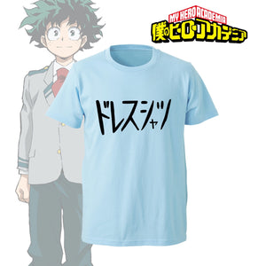 『僕のヒーローアカデミア』ドレスシャツ Tシャツ(メンズ/レディース)