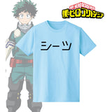 『僕のヒーローアカデミア』シーツ Tシャツ(メンズ/レディース)