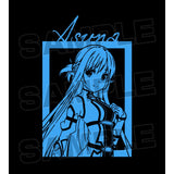 『ソードアート・オンライン』アスナ 箔プリントTシャツ(メンズ/レディース)