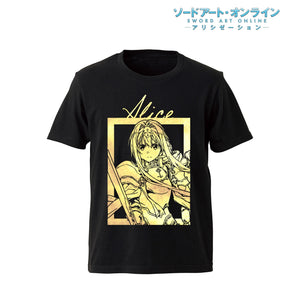 『ソードアート・オンライン アリシゼーション』アリス 箔プリントTシャツ(メンズ/レディース)