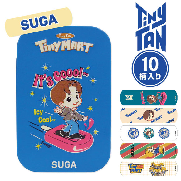 『Tiny TAN』缶ケース付きばんそうこう(TinyMART)SG