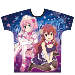 『まちカドまぞく』 フルグラフィックTシャツ[優子&桃 メイドver.]