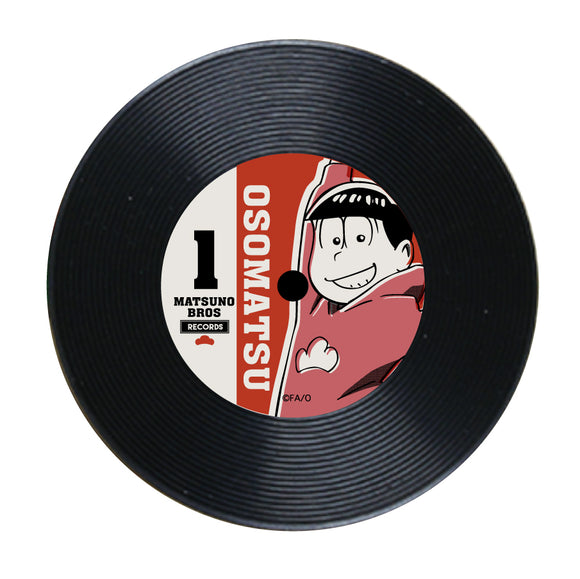 『おそ松さん』レコードコースター おそ松