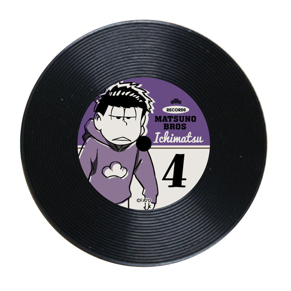 『おそ松さん』レコードコースター 一松