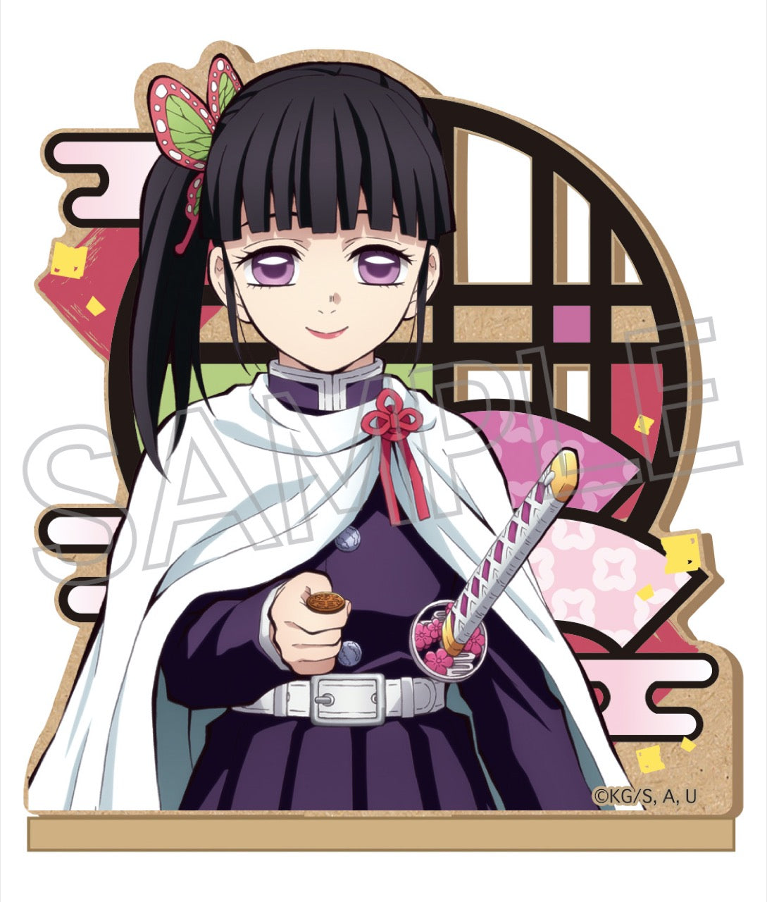 鬼滅の刃』切り絵シリーズ MDFスタンド 栗花落カナヲ - Anime Store.JP