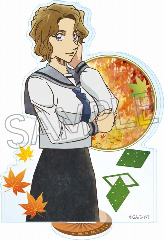 名探偵コナン 毛利蘭 大岡紅葉 缶バッジ アクリルブロック