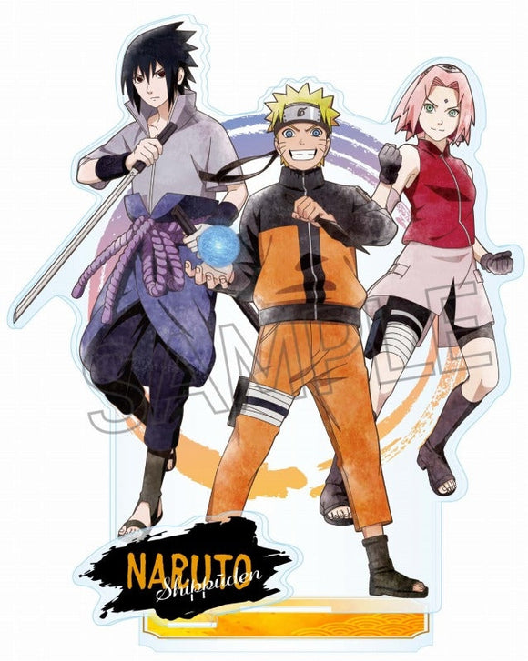 在庫国産NARUTO ナルト 疾風伝 上海 中国限定 サスケ アクリルスタンドキ　実境展 NARUTO