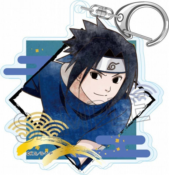 最新入荷 4点☆NARUTO うちはサスケ アクリルスタンド キーホルダー