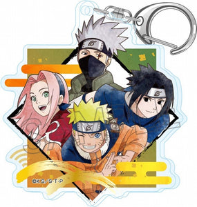 『NARUTO-ナルト-疾風伝』アクリルキーホルダー -忍の軌跡- 第七班