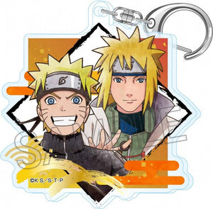 『NARUTO-ナルト-疾風伝』アクリルキーホルダー -忍の軌跡- ナルト&ミナト