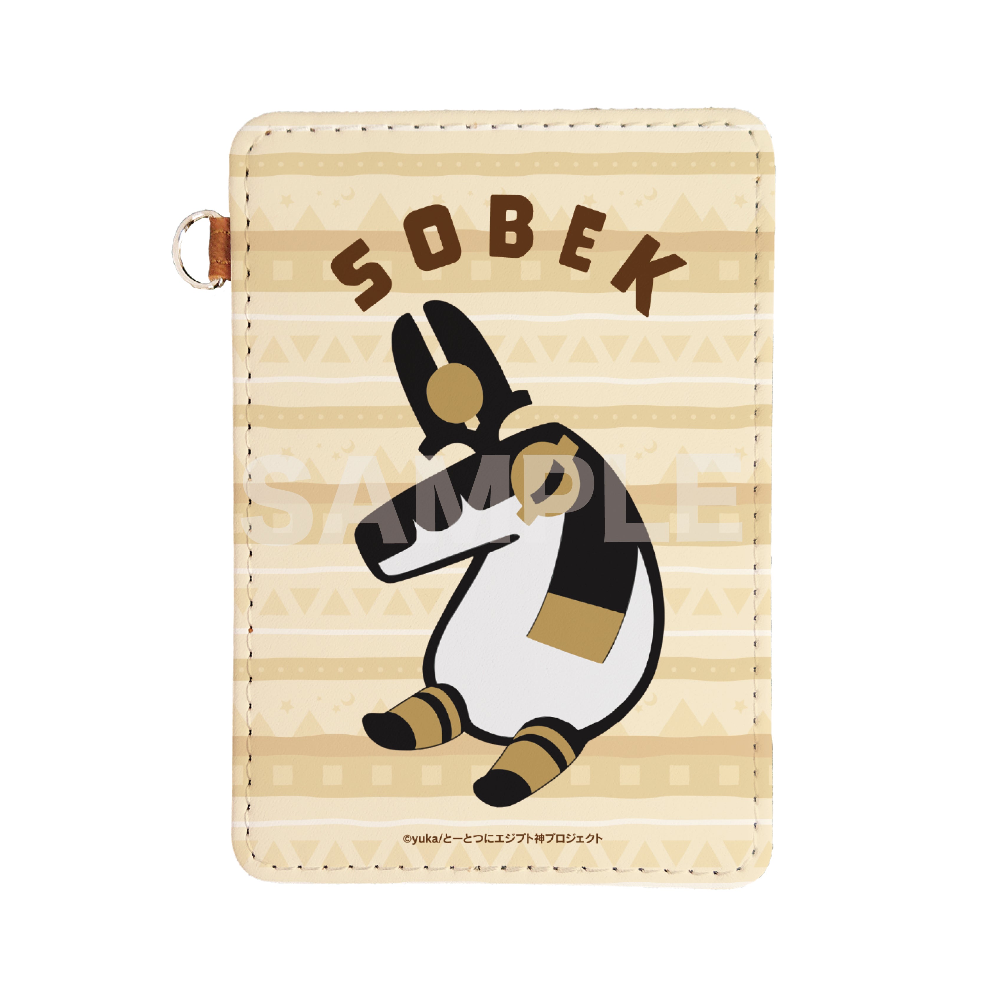 たつを　２ケース クラッシック とーとつにエジプト神2』レザーパスケース 13 セベク – Anime
