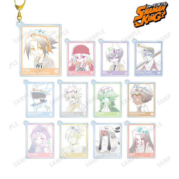 『SHAMAN KING シャーマンキング』トレーディング lette-graph アクリルキーホルダー BOX