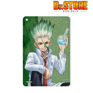 『Dr.STONE』描き下ろしイラスト 石神千空 石化前ver. 1ポケットパスケース