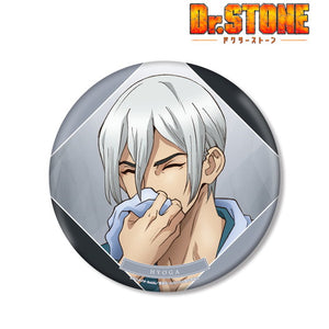 『Dr.STONE』描き下ろしイラスト 氷月 石化前ver. BIG缶バッジ