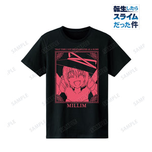 『転生したらスライムだった件』描き下ろしイラスト ミリム 魔法使いver. Tシャツ(メンズ/レディース)