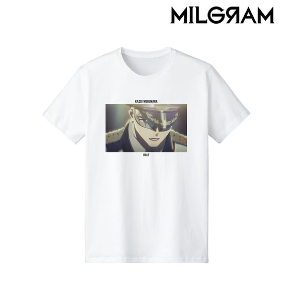 『MILGRAM -ミルグラム-』MV Tシャツ カズイ 『half』(メンズ/レディース)