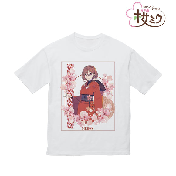 『初音ミクシリーズ 桜ミク』描き下ろしイラスト MEIKO Art by kuro BIGシルエットTシャツ