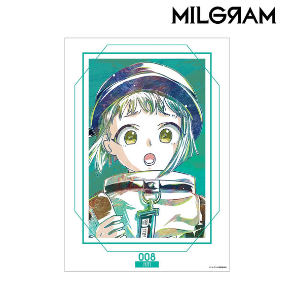 『MILGRAM -ミルグラム-』アマネ Ani-Art A3マット加工ポスター