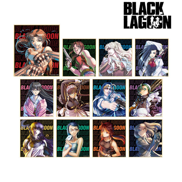 『BLACK LAGOON』トレーディング 表紙イラスト ミニ色紙 BOX