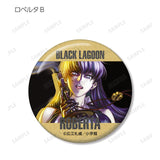 『BLACK LAGOON』トレーディング 表紙イラスト グリッター缶バッジ BOX